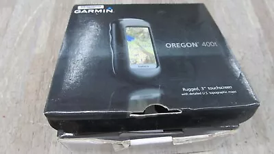 Garmin OREGON 400t Hand Held GPS. Works Wellw/ Box  Tasted Nice Free Shipping • $98.99