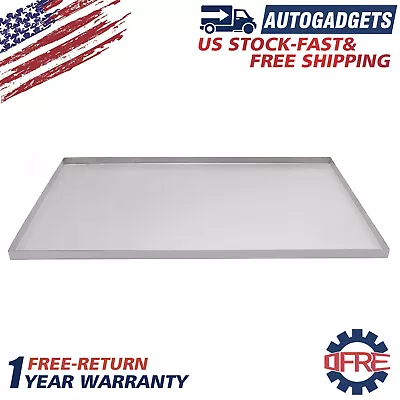 90X58.X8 Cm Metal Replacement Tray For Dog Crate - Stainless Steel Basin • $50.34