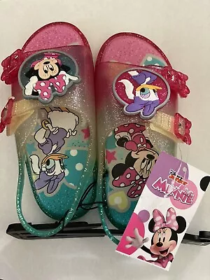 Brand NEW With Tag Minnie Mouse Toddler Girls Jelly Sport Shoe Size 11C • $20