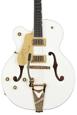Gretsch G6136TG Players Edition Falcon With Bigsby Left-handed - White • $3899.99