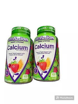 2Pack Vitafusion Calcium Gummies (200 Total) • $24.99