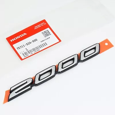 Genuine OEM Honda S2000 Emblem 75711-S2A-000 (1 Piece 2000 Only) 75711-S2A-000 • $37.95