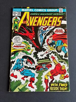 Avengers #111 - X-Men Appearance (Marvel 1973) Fine- • $13.49