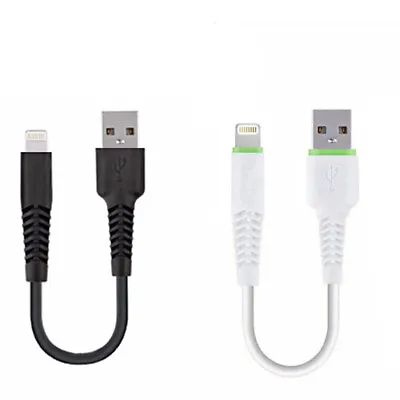NEW 20cm Data Charger USB Cable For IPhone SE 11 X XR 8 7 6s + IPad Pro Air Mini • £7.90