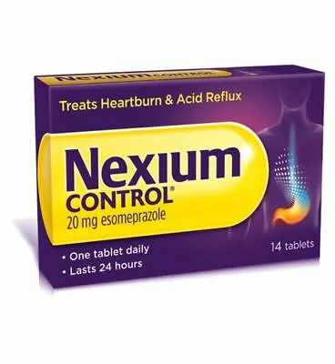£12.99 • Buy Nexium Control 20 Mg Gastro-Resistant Tablets - 14 Tablets Heartburn Acid Reflux