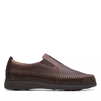 Clarks Mens Nature 5 Walk Brown Leather Casual  Shoes • $44.99