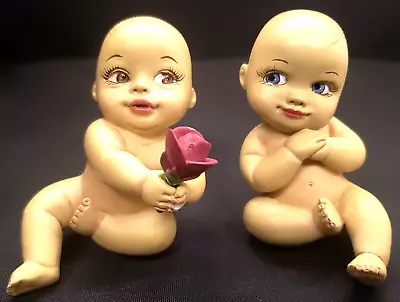 Marie Osmond Miniature Ceramic Naked Baby Dolls Similar To Piano Babies # 0762 • $29