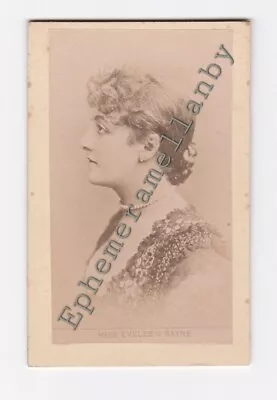 Victorian CDV Photo English Actress Miss Eveleen Rayne Lady Fitzwilliam  • £24.95