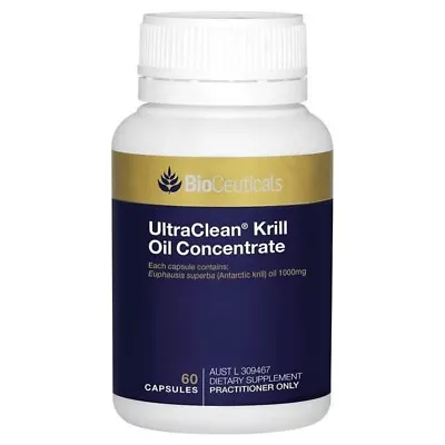 BioCeuticals UltraClean Krill Oil Concentrate - 60 Capsules  EXP 09/24  • $51.01