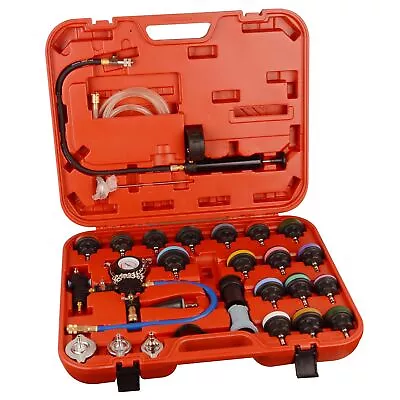 Used Radiator Pressure Tester Set Coolant Vacuum Refill Kit For Cooling SystemUS • $63.55