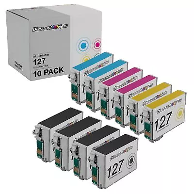 Ink Cartridge Replacement For Epson 127 Extra High Yield (Multi 10-Pack) • $29.92