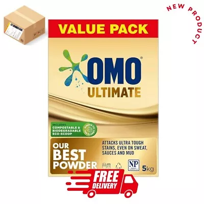 New OMO Ultimate Laundry Detergent Washing Powder Front And Top Loader - 5kg  • $55