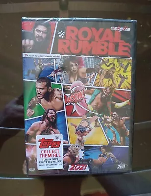 WWE Royal Rumble 2021 (DVD) Brand NEW - Roman Reigns Randy Orton AJ Styles • $18.99