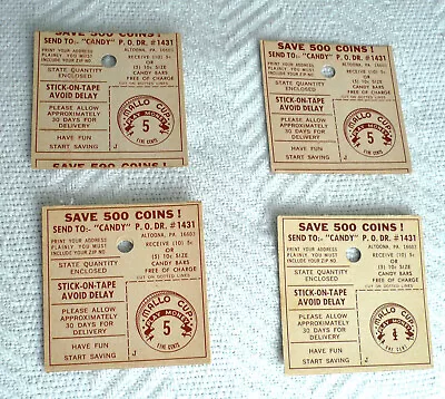 VINTAGE BOYER MALLO CUP CARDS - 18 Brown Play Money Cards - In GREAT Shape! • $20