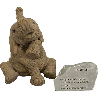 The Herd By Marty Sculpture  Peanut  Elephant Fig #3109 Includes Name Plaque • $24.98