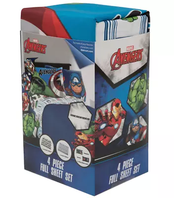 Marvel AVENGERS - 4 Piece FULL SHEET Set - NEW • $31.99