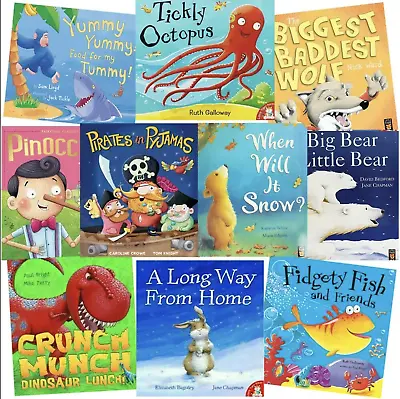 £13.99 • Buy Children's Fiction Picture Books Bundle Of 15 Large Books Used - Wholesale Price