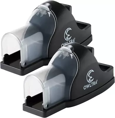 OWLTRA In-/Outdoor Safe Tunnel Snap Mouse Trap 2PCS Instant Kill Rodent Snap • $17.31