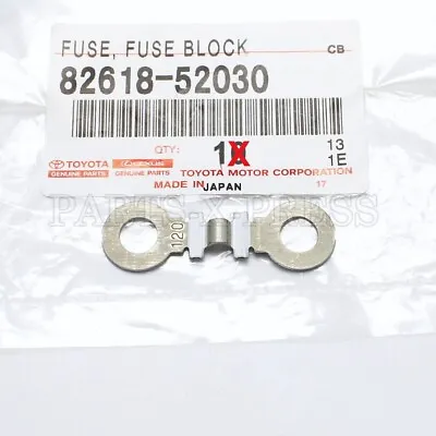 OEM GENUINE TOYOTA ECHO 2000-05 SCION XA/xB 2004-06 MAIN FUSE 120 Amp 8261852030 • $12.65