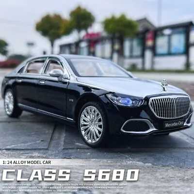 1/22 Maybach S680 Alloy Car Model Scale Diecast Metal Toy Vehicle Car Models  • $16.20