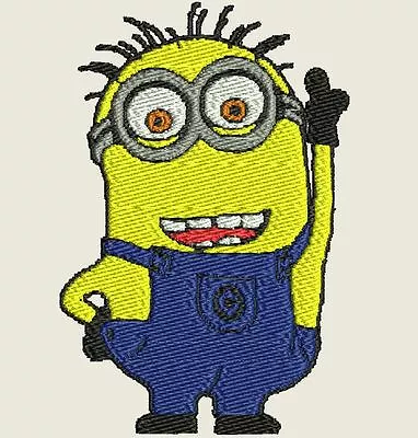 24 Despicable Minion Machine Embroidery Designs - CD/USB/Floppy - 11 Formats • $14.99