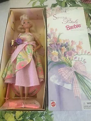 Spring Petals Barbie Doll Avon Exclusive Edition 1996 Second In Series • $22