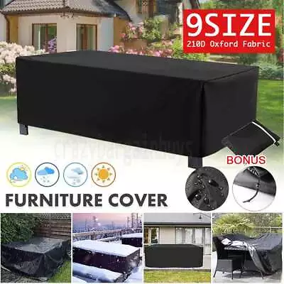 Waterproof Outdoor Furniture Cover Garden Patio Rain UV Table Protector Chair AU • $15.45
