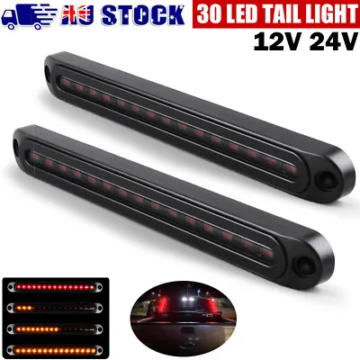 $32.30 • Buy 2X Tail Lights LED Trailer Truck Sequential Flowing Turn Signal Rear Stop Brake