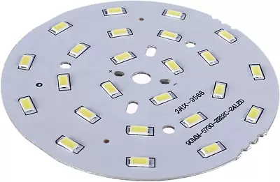 1Pcs LED Chip Module 5730 COB Circular 12W 300Ma Aluminium Pure White 6500K High • $17.99