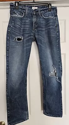 Vintage Bullhead Denim 100% Cotton Dillon Mens Jeans Skinny 31 X 30 Distressed • $13.95
