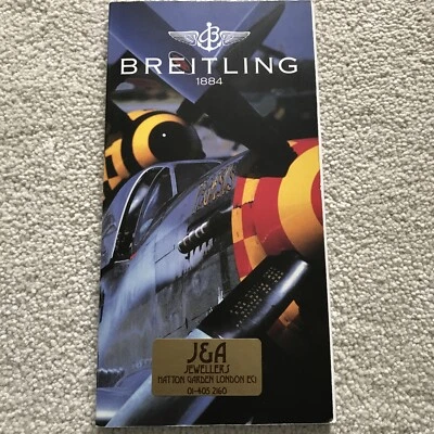£26 • Buy Breitling Catalogue 1993 UK