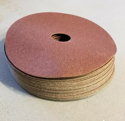 Norton 66261133590  5 X7/8  120-Grit F226 Sanding Discs Box Of 25 • $10