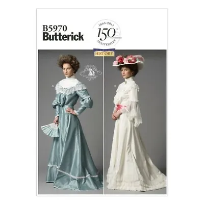 Butterick Sewing Pattern 5970 Misses' Vintage Retro Victorian Dress Costume • £15.50