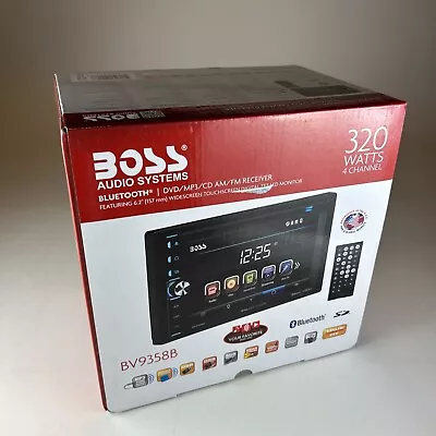 BOSS Audio Systems BV9358B Car Audio Stereo System 6.2 Inch Touch Screen • $109