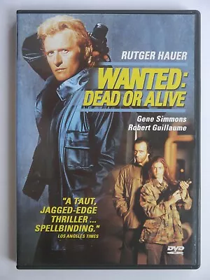 (E-8) Wanted: Dead Or Alive. Rutger Hauer. DVD • $4.09