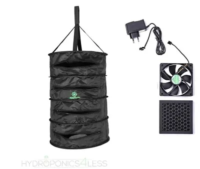 HerbDryer With Built Fan Odour Control Filter Dry Net Hydroponics 30cm 60cm • £40.99