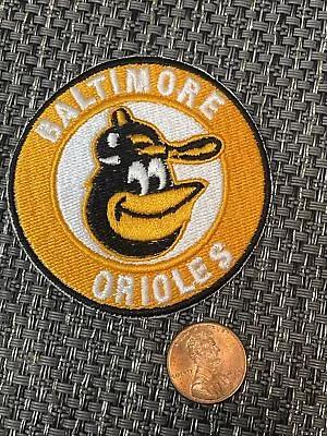 BALTIMORE ORIOLES Vintage MLB Iron On Patch 2.5” X 2.5” • $5.79