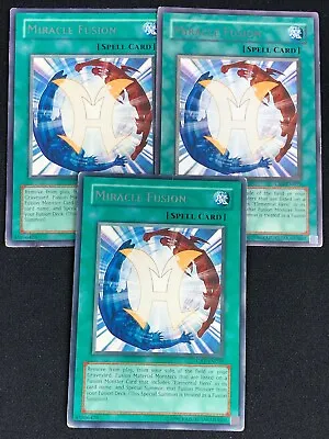 Yugioh Miracle Fusion Crv-en039 Rare X3 (hp)  • $3.99