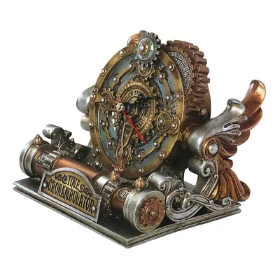 Alchemy Gothic V26 Time Chronambulator Desk Clock 6” Steam Punk The Vault • $54.01