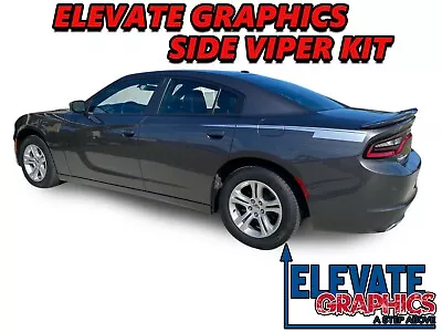 2015-2023 Fits Dodge Charger Side Viper Graphics Vinyl Stripes 3m Decals Sticker • $39.95