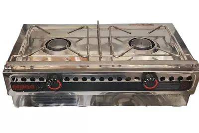 Origo 3000 Alcohol Twin Burner Camper Boat Spirit Stove RV Sailboat 2 Canisters • $450