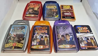 Top Trumps Bundle Inc Lord Of The Rings Doctor Who DC Super Heroes • £9.99