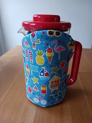 Cafetiere Cosy Coffee Pot Cosy Cafetiere Cosy Handmade Seasidesummer • £4.50