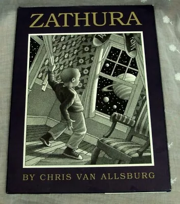 ZATHURA ~ A Space Adventure ~ Chris Van Allsburg ~ 2002 Houghton Mifflin HC DJ • $9.99