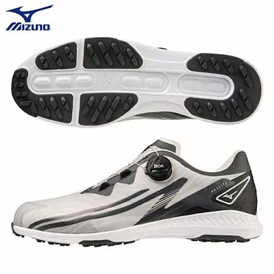 MIZUNO Golf Shoes NEXLITE WG BOA WIDE 51GM2330 Gray Black US11(28cm) • $92.55