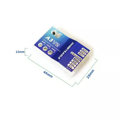 A3-V2 3-Axis Fixed-wing For Gyro Flight Stabilizer Controller For Airplane Drone • $20.25