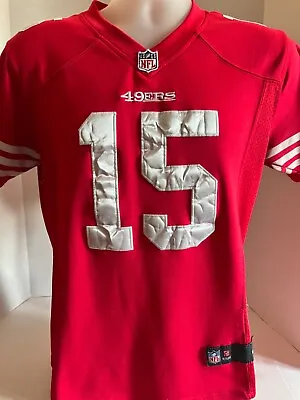 San Francisco 49ers MIchael Crabtree Womens Nike Jersey Red Size Large • $22.99