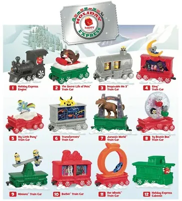 2017 Holiday Express Train Mcdonalds Happy Meal Toys - U - Pick • $6.99
