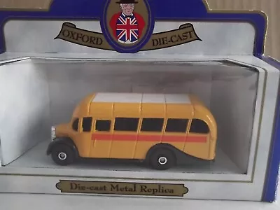 Oxford Diecast Cubs Bedford OB Coach Malta Bus In Yellow/white Orange Stripe • £1.50