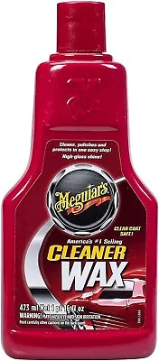 Meguiar's A1216 #1 Selling Cleaner Wax Liquid Polish For Car/Auto Detailing 16oz • $15.99